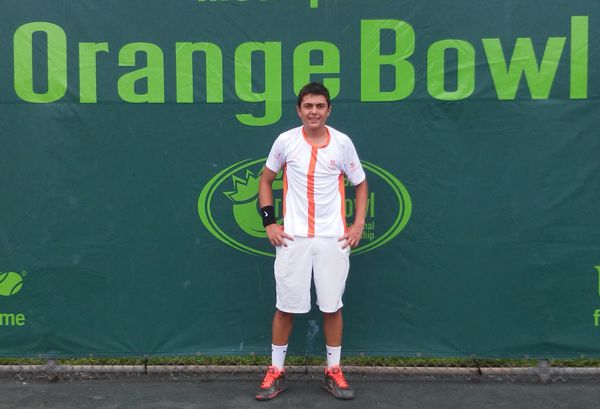 SERGIO HERNÁNDEZ, PATROCINADO POR CELSIA, A 2DA RONDA DEL “ORANGE BOWL”