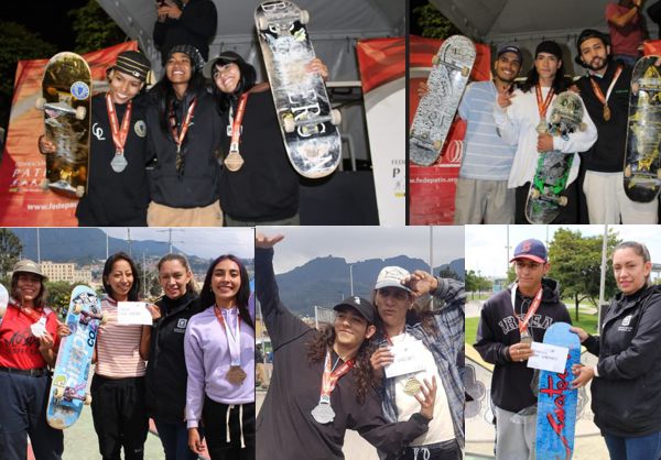 CUATRO REGIONES EN EL PODIO DE SKATEBOARDING