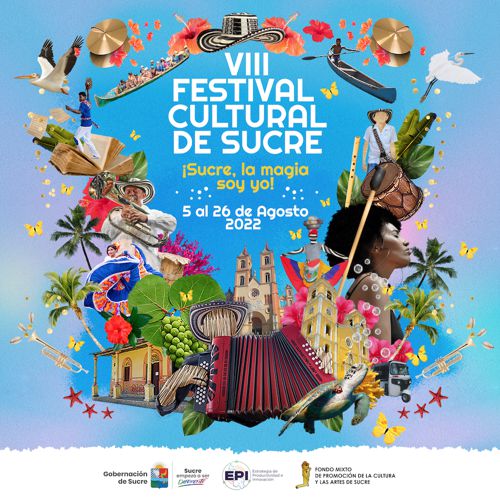 SUCRE VIBRARÁ CON LA CELEBRACIÓN DE SU VIII FESTIVAL CULTURAL “SUCRE, LA MAGIA SOY YO” 2022