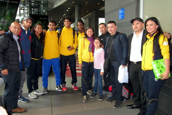Taekwondistas llegaron de México