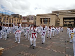 TAEKWONDISTAS SE TOMARÁN LA PLAZA DE BOLÍVAR