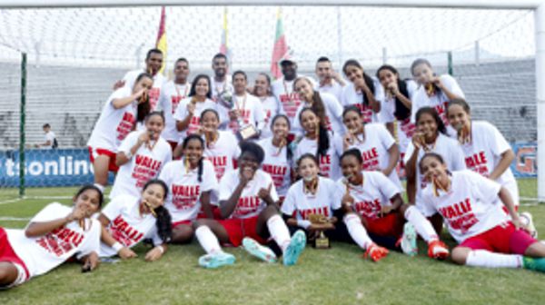 Valle Campeon prejuvenil femenino