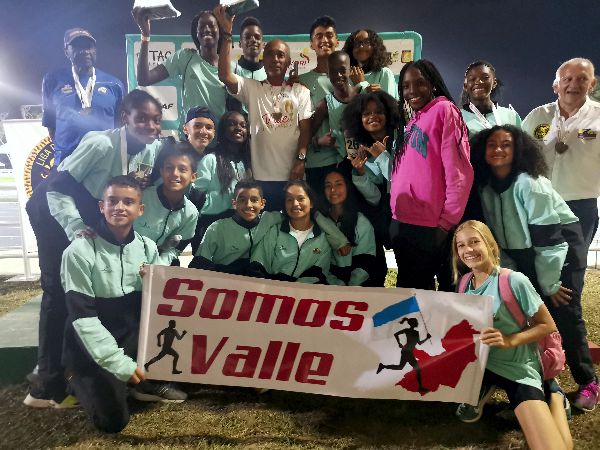 VALLE CAMPEÓN DEL NACIONAL DE ATLETISMO SUB 14 Y SUB 16