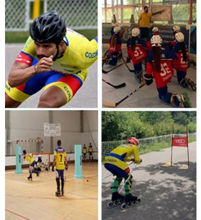 WORLD ROLLER GAMES, COLOMBIA A TODA MÁQUINA