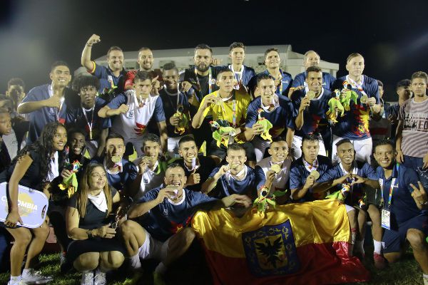 BOGOTÁ CAMPEÓN FÚTBOL SUB 18 XXI JUEGOS NACIONALES BOLÍVAR
