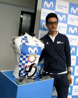 WINNER ANACONA LUEGO DE SU TRIUNFO EN LA VUELTA A SAN JUAN