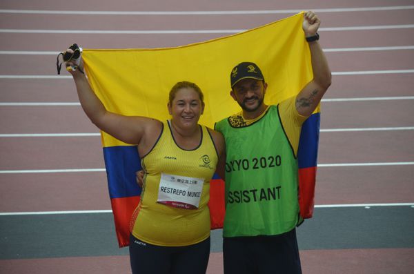 YESENIA MARÍA RESTREPO CONSIGUIÓ BRONCE EN LANZAMIENTO DE DISCO DE PARALÍMPICOS DE TOKIO