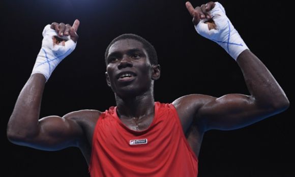 YUBERJEN MARTÍNEZ EN EL MUNDIAL DE BOXEO DE HAMBURGO