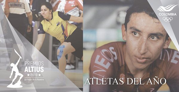 EGAN BERNAL Y MARÍA JOSÉ RODRÍGUEZ, ALTIUS DE ORO 2019