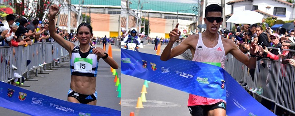 COLOMBIA HIZO DOBLETE EN LA SAN SILVESTRE DE CHÍA