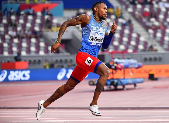 ANTHONY ZAMBRANO SUBCAMPEÓN MUNDIAL 400 METROS PLANOS