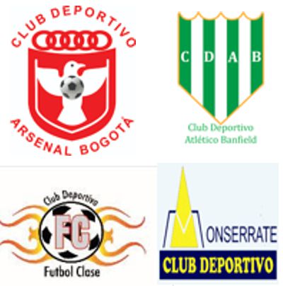 ANSERNAL BOGOTÁ, BANFIELD, FÚTBOL CLASE Y MONSERRATE JUGARÁN POR UN CUPO EN LA FINAL DEL TORNEO JUVENIL DE CENTENARIO