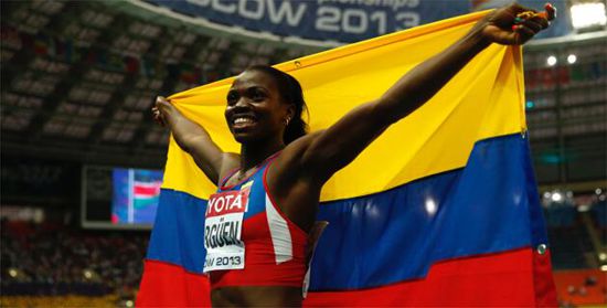 CATERINE IBARGÜEN GANÓ PRIMERA CITA DE LIGA DIAMANTE 2015