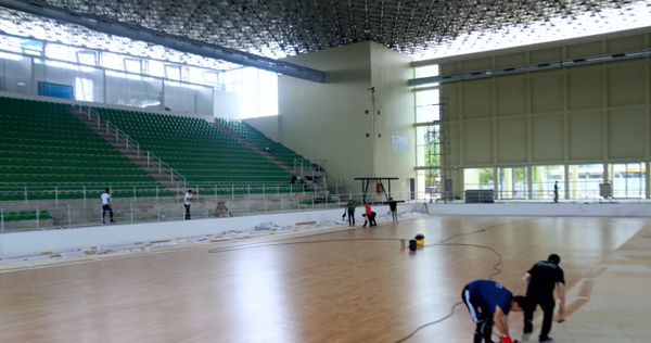 NUEVO COLISEO ELÍAS CHEGWIN REGISTRA AVANCE DEL 96%