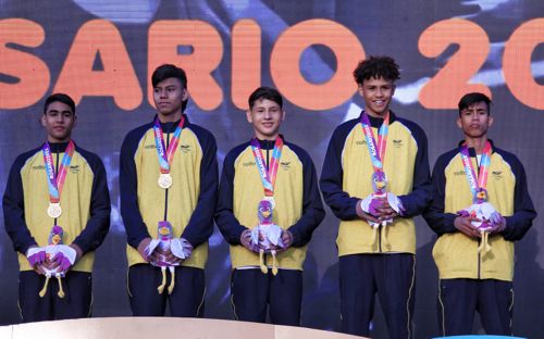 COLOMBIA ESCALÓ AL SEGUNDO LUGAR DEL MEDALLERO GENERAL EN ROSARIO