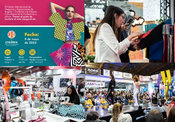 ARRANCA CREATEX 2023, LA FERIA QUE REÚNE A LO MÁS DESTACADO DE LA INDUSTRIAL TEXTIL Y CONFECCIÓN COLOMBIANA