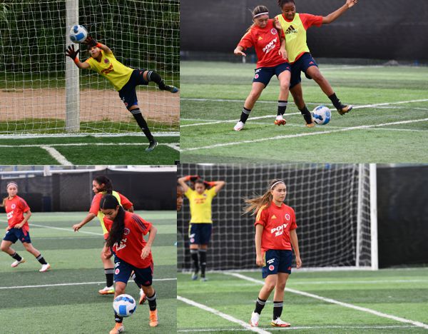 SELECCIÓN COLOMBIA FEMENINA SUB-17, ENTRENÓ CON GRUPO COMPLETO