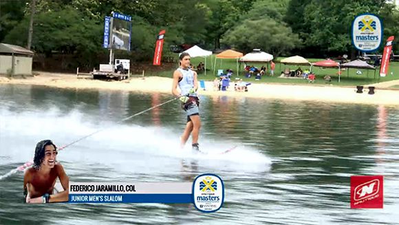 FEDERICO JARAMILLO CONQUISTA EL US JUNIOR MASTERS WATER SKI & WAKEBOARD TOURNAMENT EN GEORGIA, ESTADOS UNIDOS