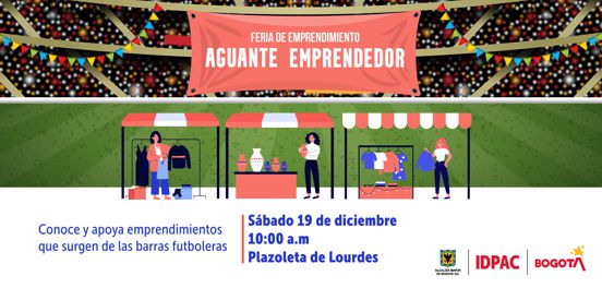 FERIA DE LAS BARRAS FUTBOLERAS, “AGUANTE EMPRENDEDOR”