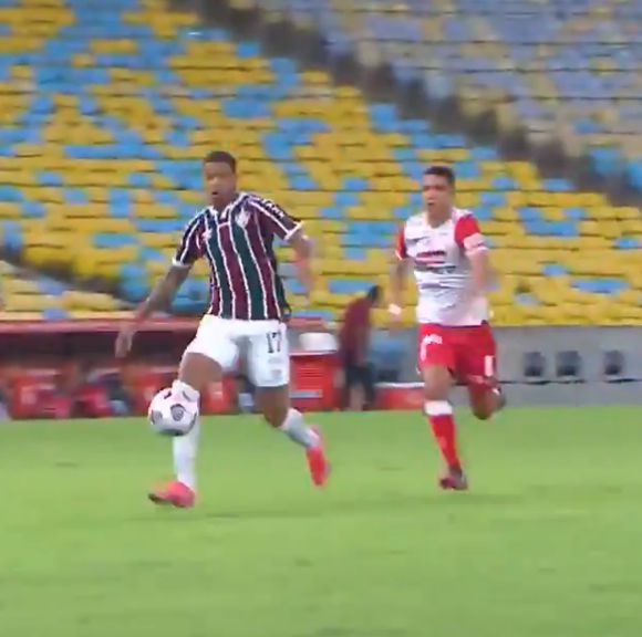 FLUMINENSE VENCIÓ A SANTA FE EN EL ESTADIO MARACANÁ