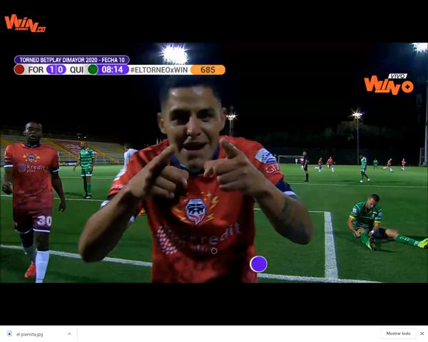 FORTALEZA SUPERÓ A QUINDÍO EN LA FECHA 10 DEL TORNEO BETPLAY 2020