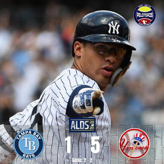 RESUMEN COLOMBIANOS MLB, SERIES DIVISIONALES 2020
