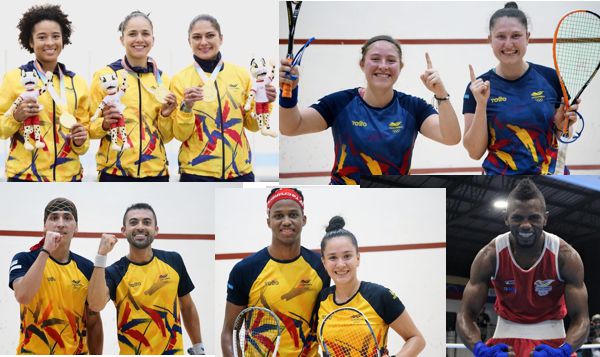 COLOMBIA SUPERÓ LA BARRERA DE LAS 200 MEDALLAS TOTALES EN ASUNCIÓN 2022