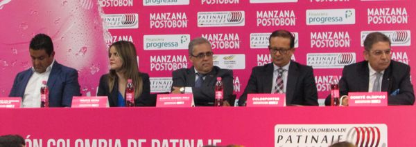 mesa principal rueda de prensa patinaje 2019