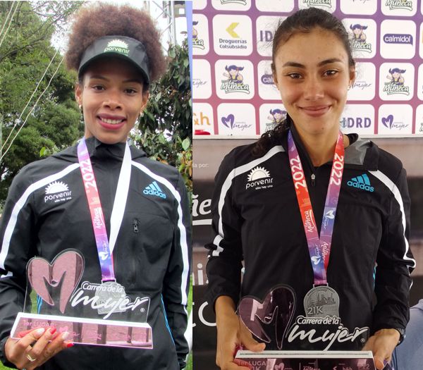MURIEL CONEO Y MARÍA FERNANDA MONTOYA FUERON LAS GANADORAS DE LA CATEGORÍA ÉLITE EN LA CARRERA DE LA MUJER 2022