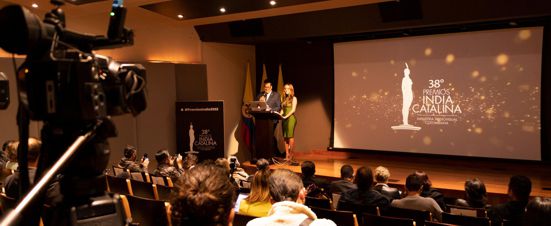 NOMINADOS A LA EDICIÓN 38 DE LOS PREMIOS INDIA CATALINA DE LA INDUSTRIA AUDIOVISUAL COLOMBIANA