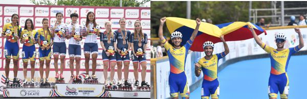 COLOMBIA CERRÓ CON ORO Y PLATA LAS PRUEBAS DE PISTA EN LOS MUNDIALES DE PATINAJE DE VELOCIDAD 2021