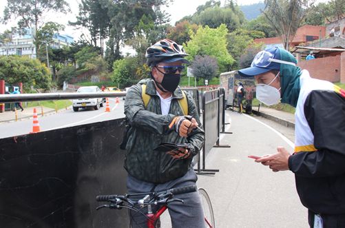 EL PILOTO DE PICO Y CÉDULA PARA AFICIONADOS A LA BICICLETA FUE POSITIVO