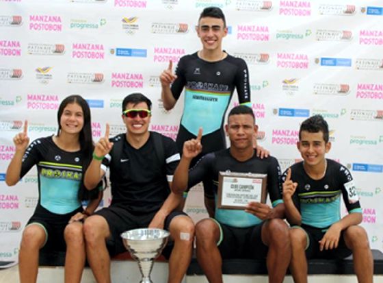 TÍTULO CON BROCHE DE ORO PARA PRO SKATE SANTANDER