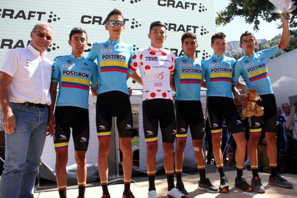 seleccion colombia mejor equipo tour de l'avenir 2018