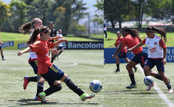 SELECCIÓN COLOMBIA FEMENINA DE FÚTBOL SUB 17 EN RUEDA DE PRENSA