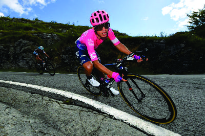 SERGIO HIGUITA GANÓ LA ETAPA 18 DE LA VUELTA A ESPAÑA