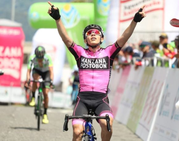 SERGIO HIGUITA GANÓ LA TERCERA ETAPA DE LA VUELTA A COLOMBIA