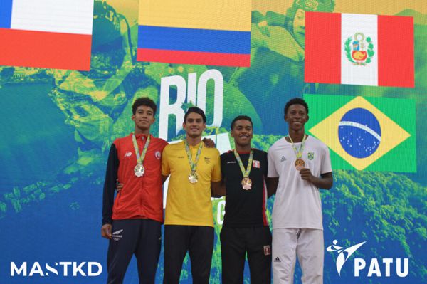 SEIS MEDALLAS PARA COLOMBIA EN EL RIO OPEN G2 2022 DE TAEKWONDO