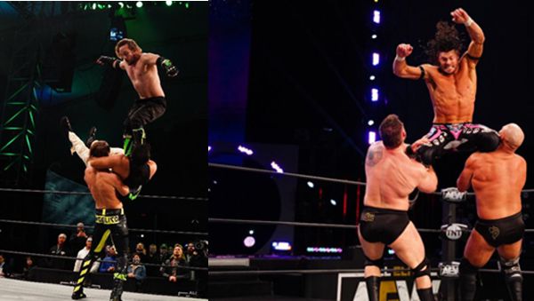 EL TÍTULO DE DUPLAS Y UNA COMPETENCIA DE TRÍOS EN LA NUEVA FECHA DE ALL ELITE WRESTLING