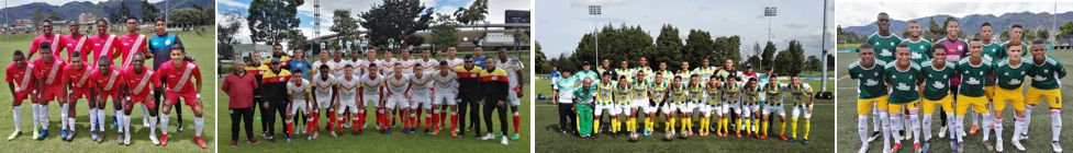 VALLE, BOGOTÁ, SANTANDER Y BOLÍVAR LOS CLASIFICADOS POR EL GRUPO 2 A LA FASE FINAL DEL CAMPEONATO NACIONAL JUVENIL